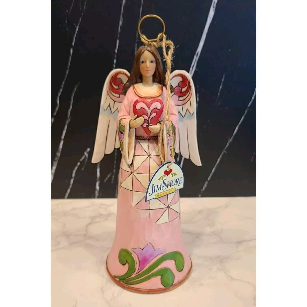 Enesco 2012 Jim Shore Heartwood Creek "Love is A Blessing" Figurine, 9½"H HTF